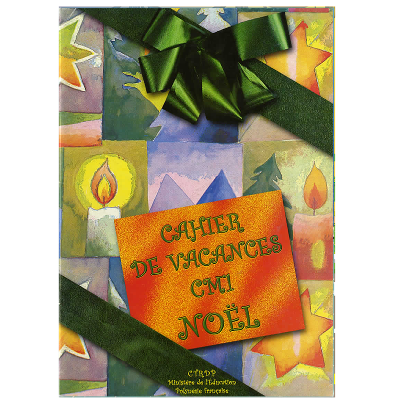 Cahier de vacances CM1 Noel