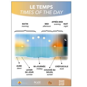 Le temps - Times of the day - FR/EN